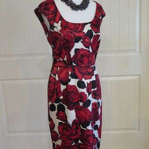 WHBM Bodycon Satin Dress